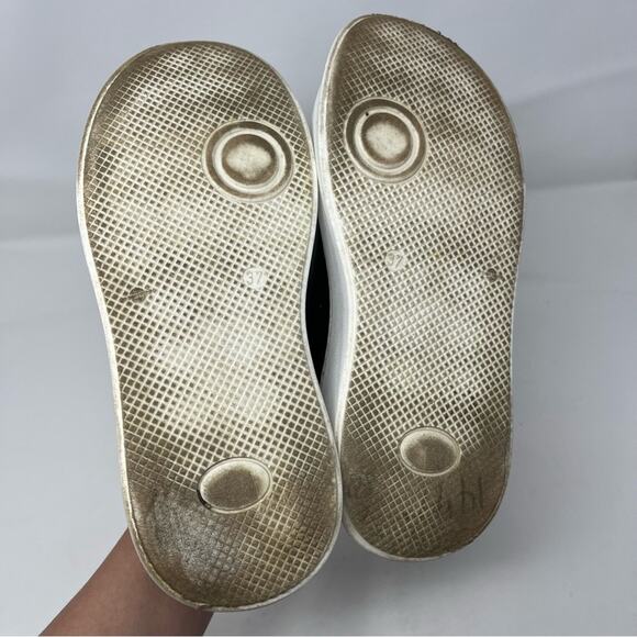 Alviero Martini Classe Map Zipper Lace Sneaker Shoes Womens Size 37 - Picture 9 of 10